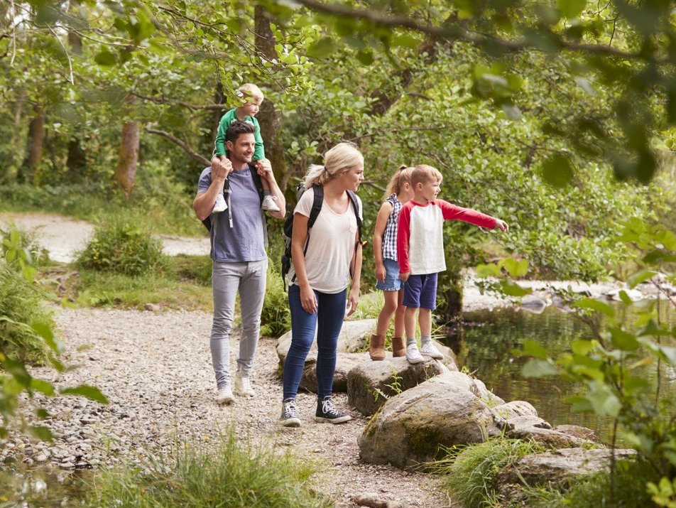 Wandern mit der Familie